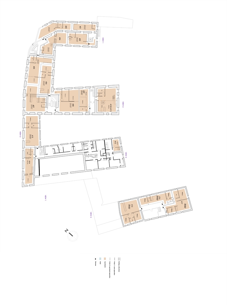 Archisearch - Second floor plan / Couvent D’Oulias Hotel